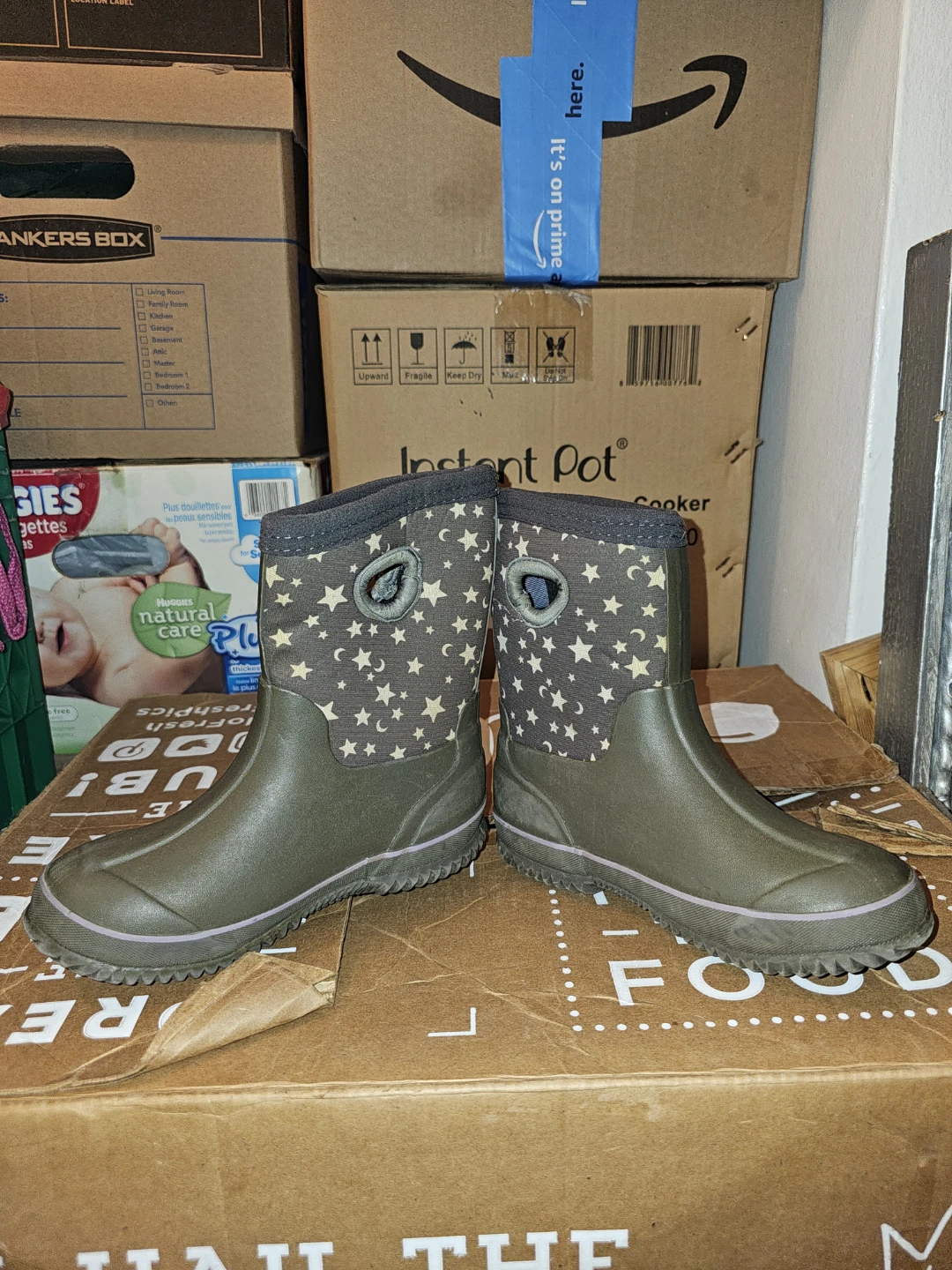 Cat and Jack Boots Size 12