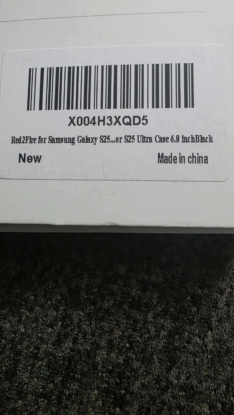 New Red2Fire Samsung Galaxy S25 Case - Black - photo 3
