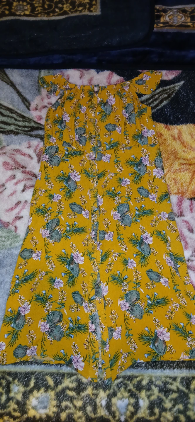 Everly Off-the-Shoulder Floral Dress