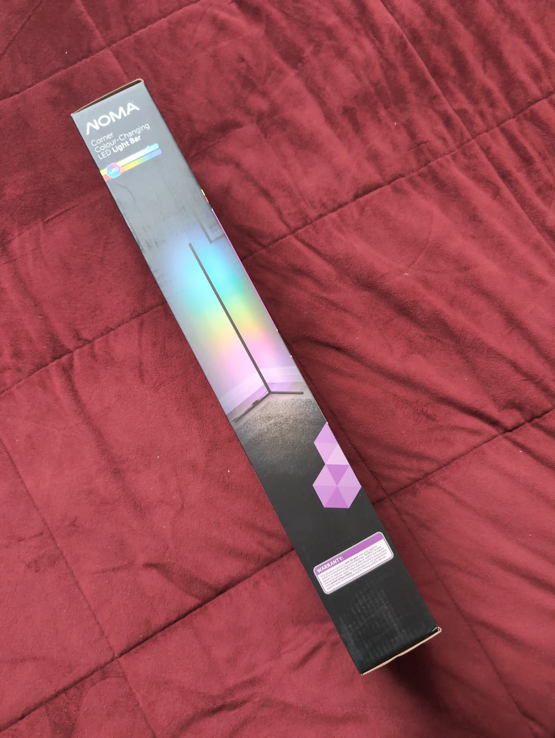 NOMA Corner Colour-Changing LED Light Bar - Sealed New in Box! - photo 3