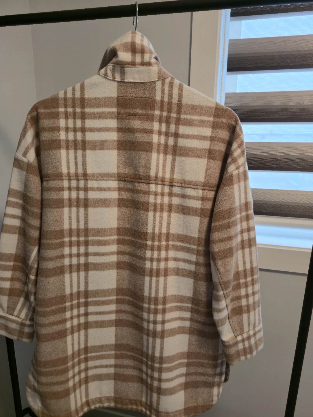 Banana Republic Plaid Shirt Jacket - Size XS - photo 3
