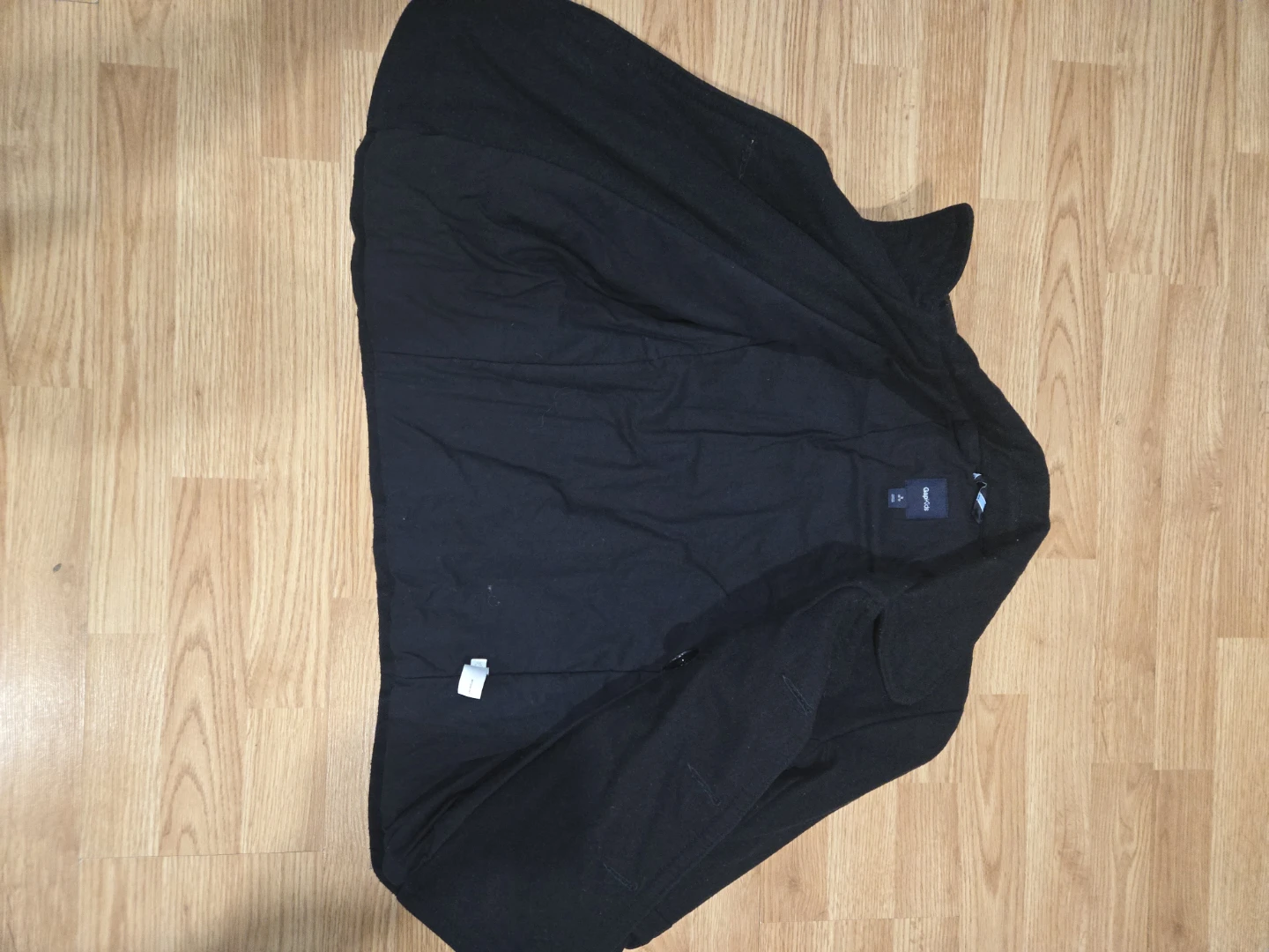 Gap Black Double Breasted Peacoat - photo 2