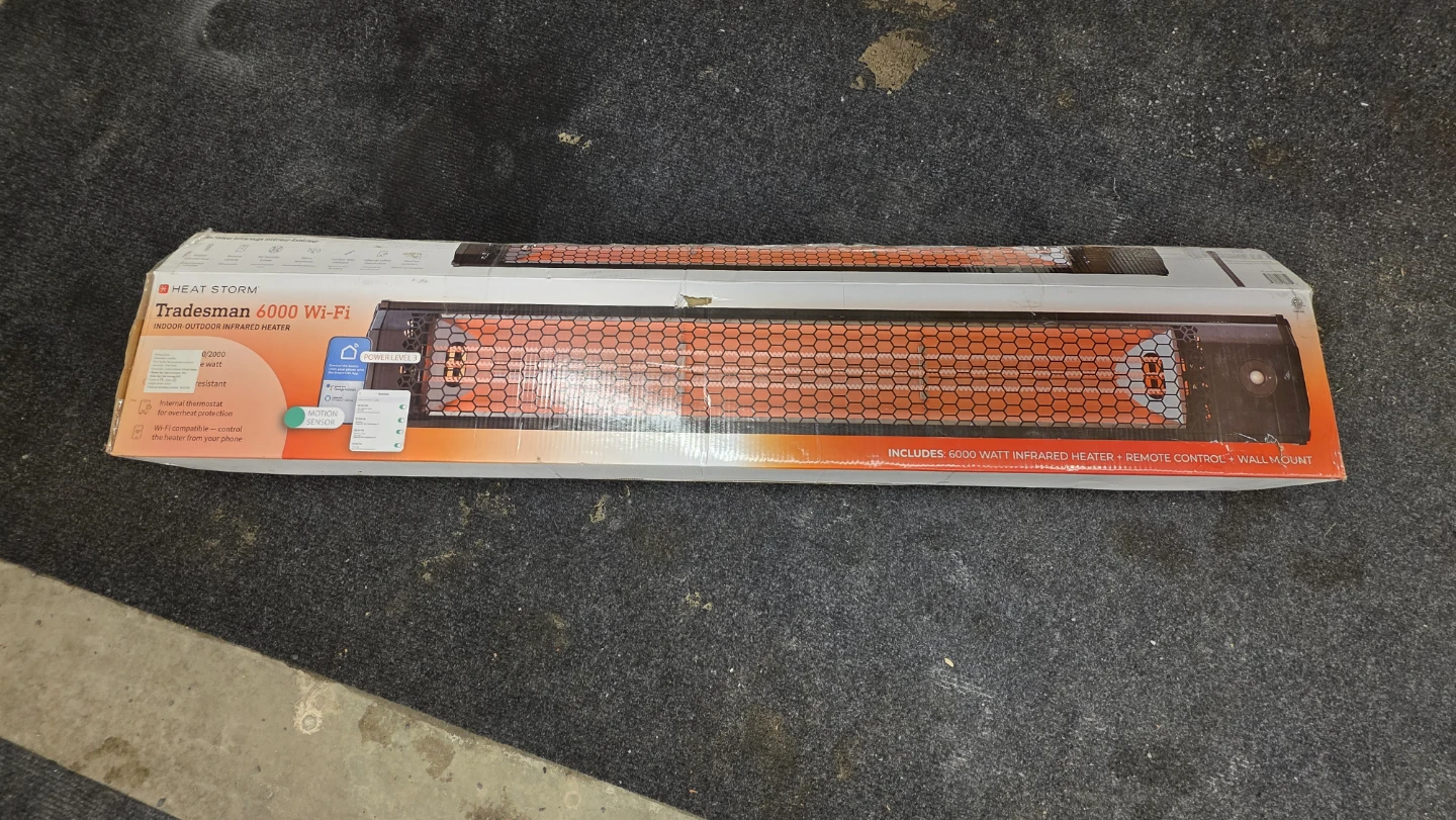 Heat Storm Tradesman 6000 Wi-Fi Infrared Heater