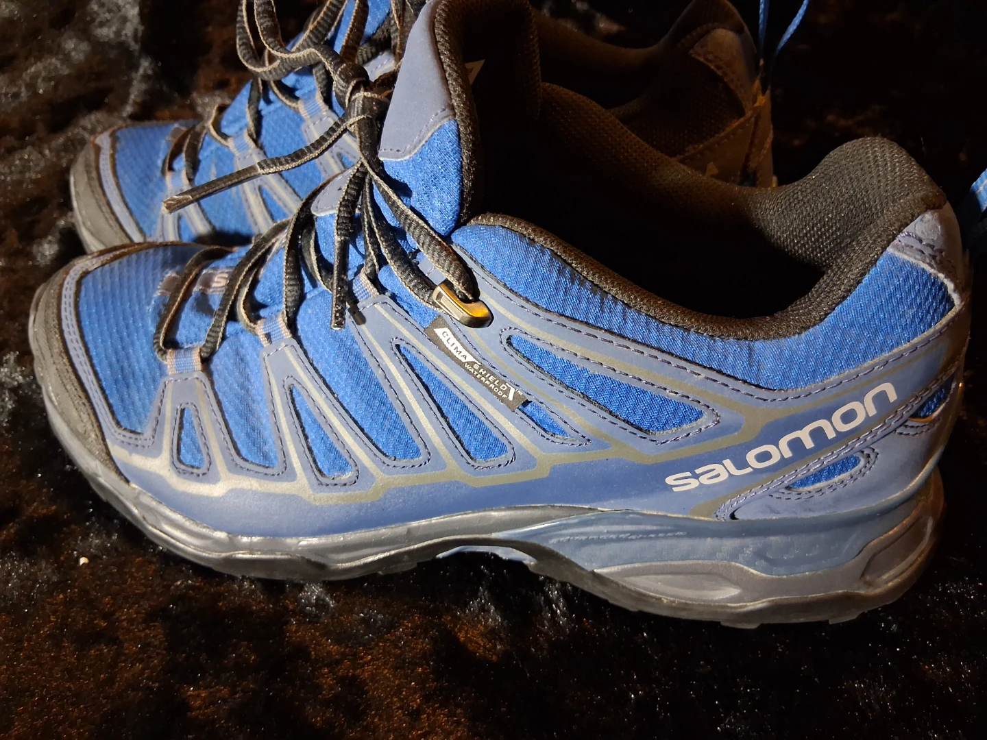 Salomon X-Ultra Hiking Shoes Blue Size Us 8.5
