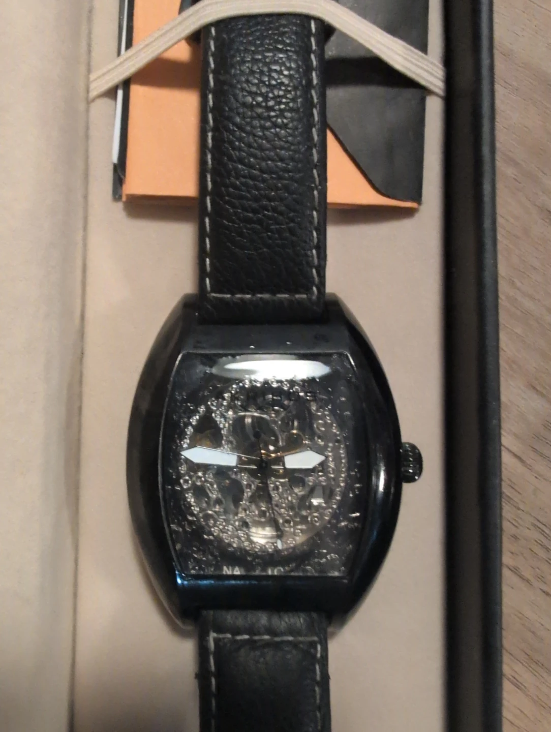 AKRIBOS XXIV SKELETON WATCH