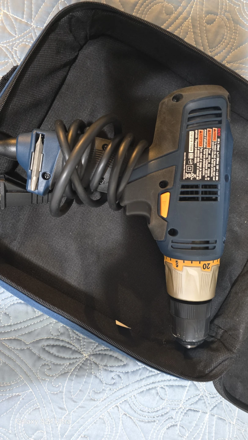 Ryobi Drill with Drill Bit Set and Case - photo 3