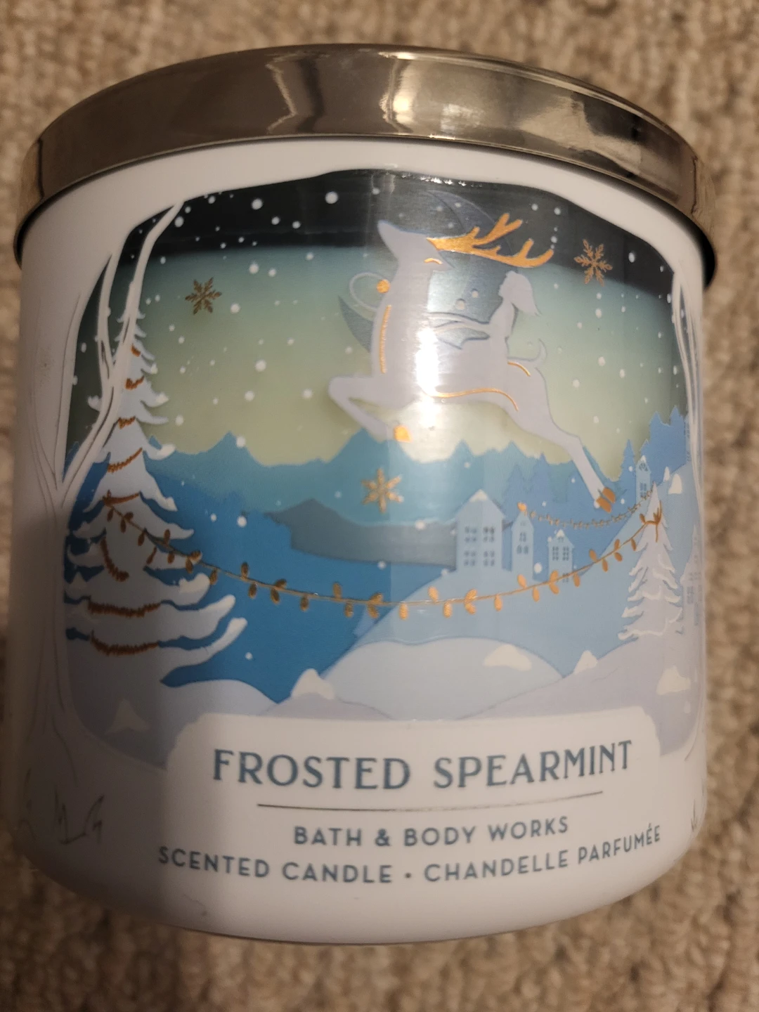 Bath & Body Works Frosted Spearmint Candle