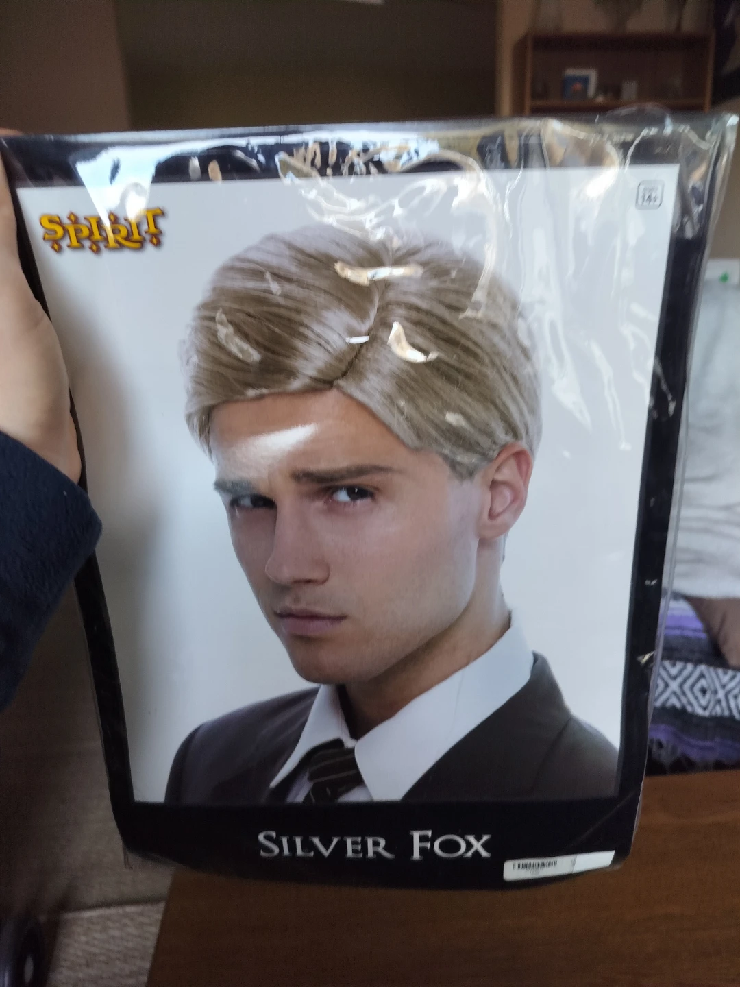 Spirit Halloween "Silver Fox" Wig