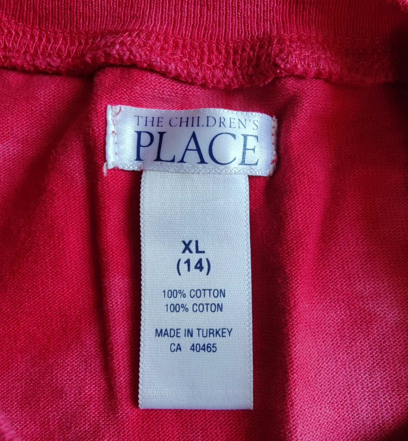 The Children's Place Girls Red Tie Dye Heart Sweater XL (14) - photo 5