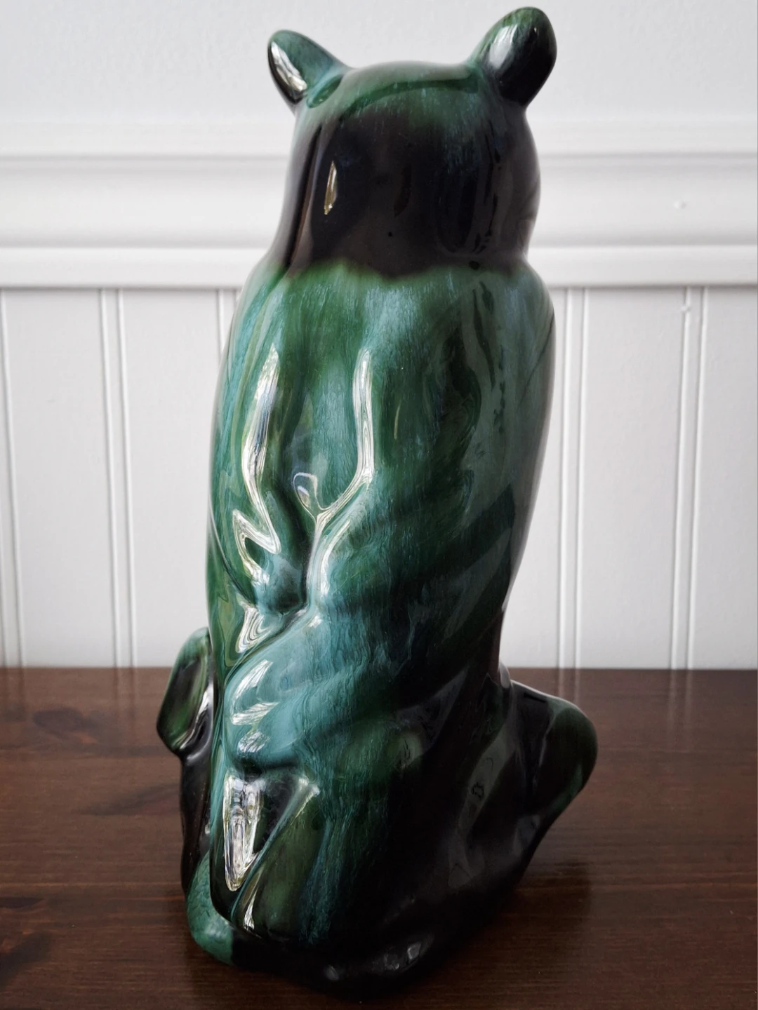 Vintage BMP Glazed Owl Figurine - photo 2