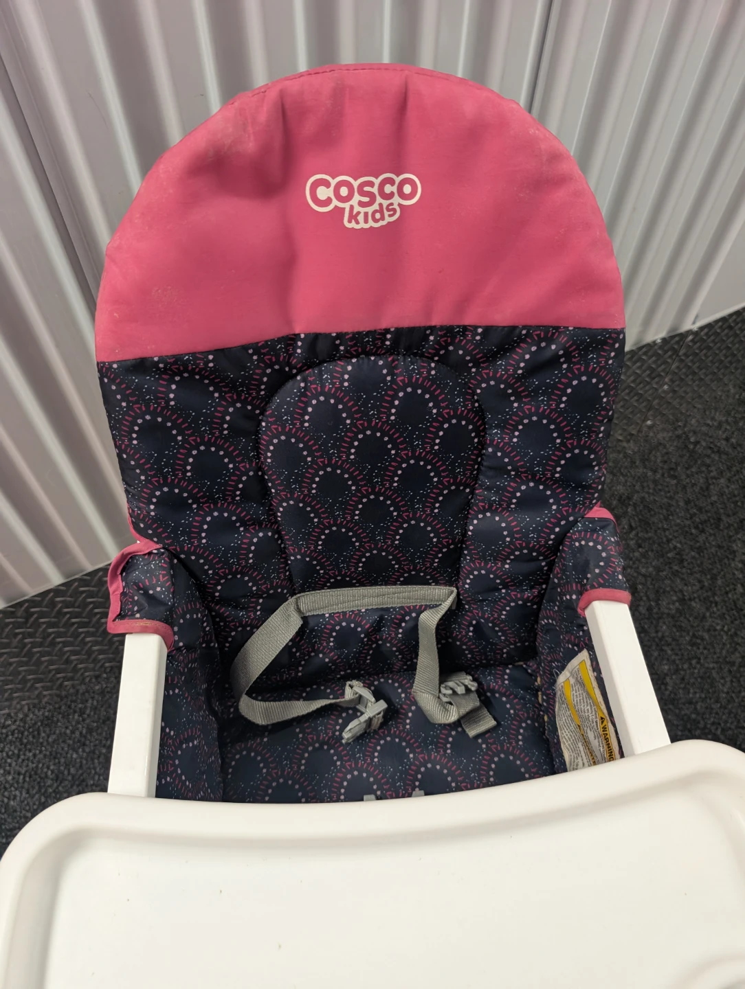 Cosco Kids High Chair - Pink & Gray - photo 2