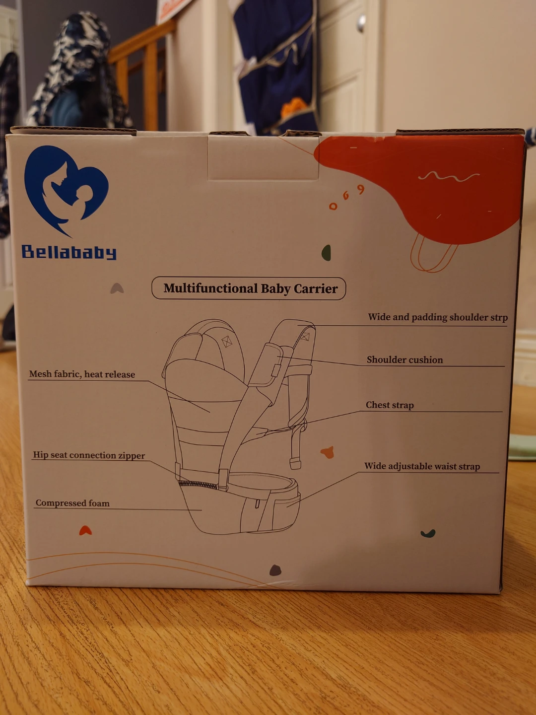Bellababy Hip Seat Baby Carrier - 0-36 Months - photo 4