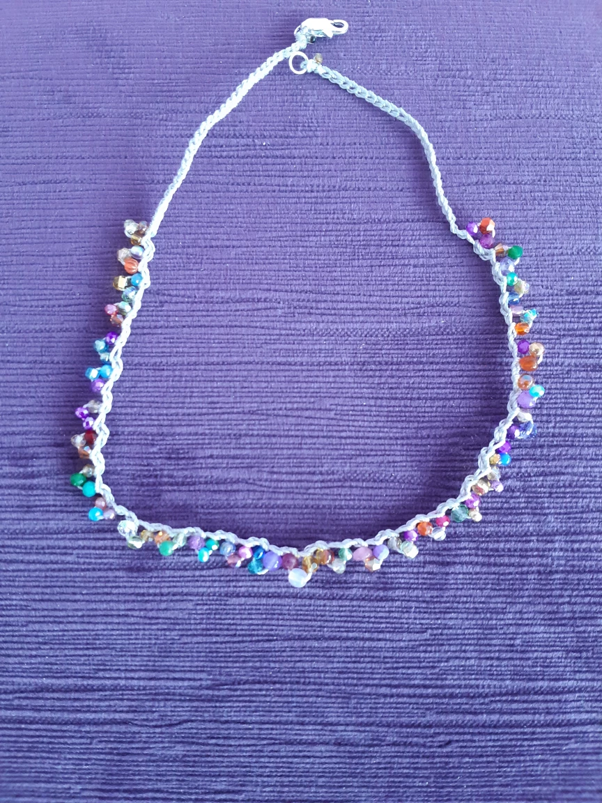 Beaded Necklace, Handmade