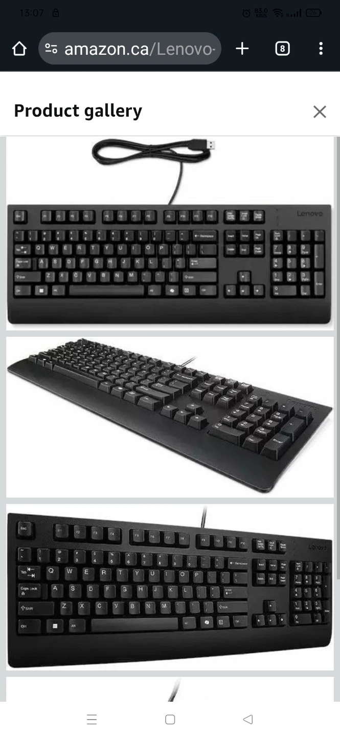 Lenovo Preferred Pro II USB Keyboard - New