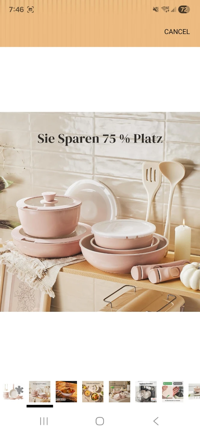 Redchef 16-Piece Non-Stick Ceramic Cookware Set - photo 3