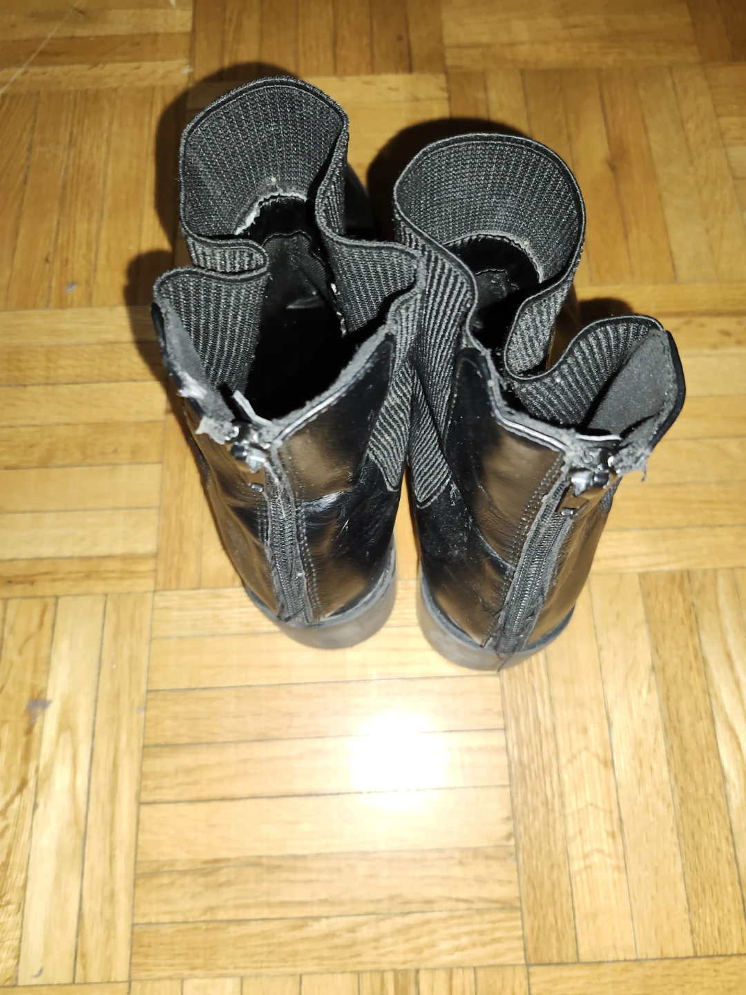 Black Ankle Boots Size 7.5 - photo 5