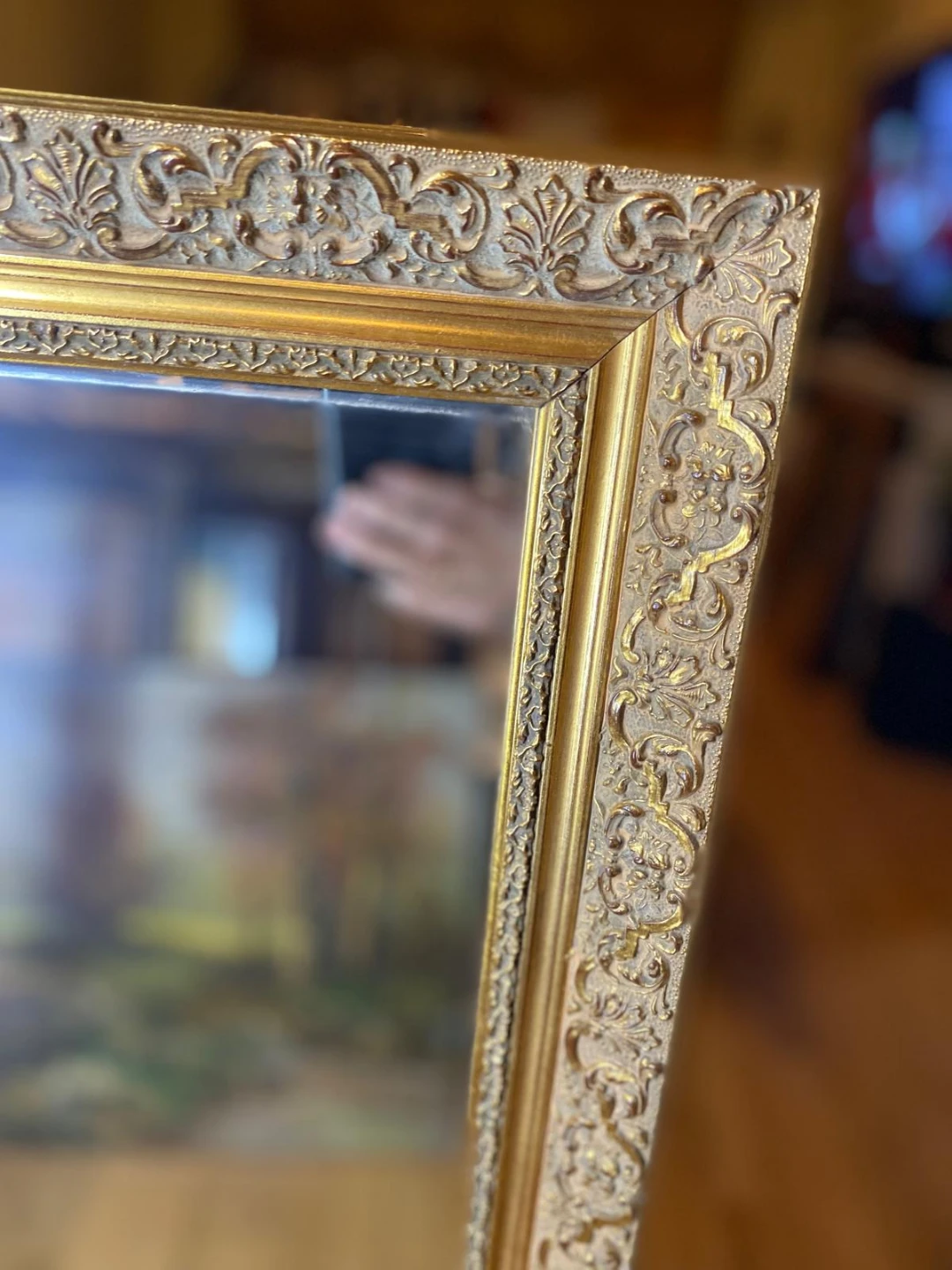 Ornate Gold Framed Mirror - photo 2