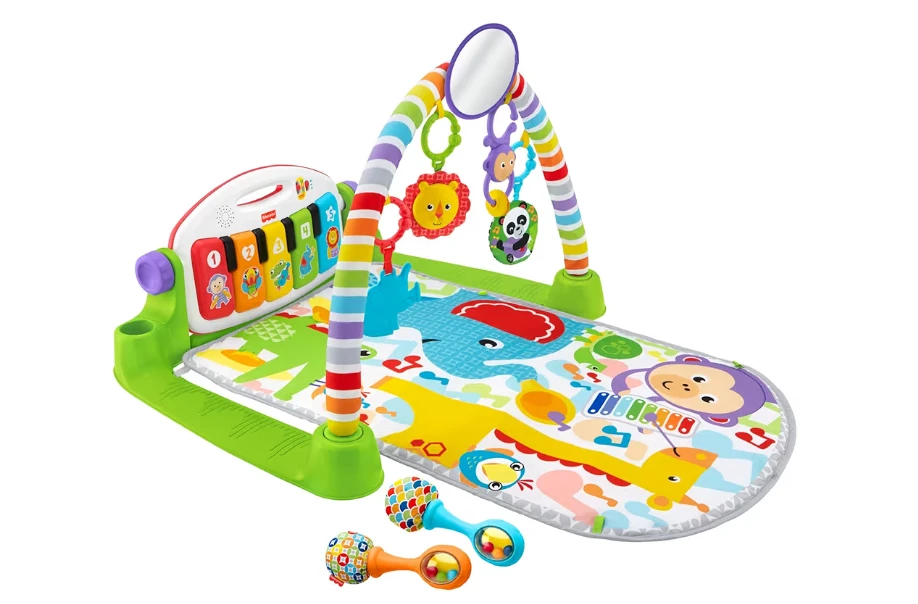 Fisher-Price Deluxe Kick & Play Piano Gym