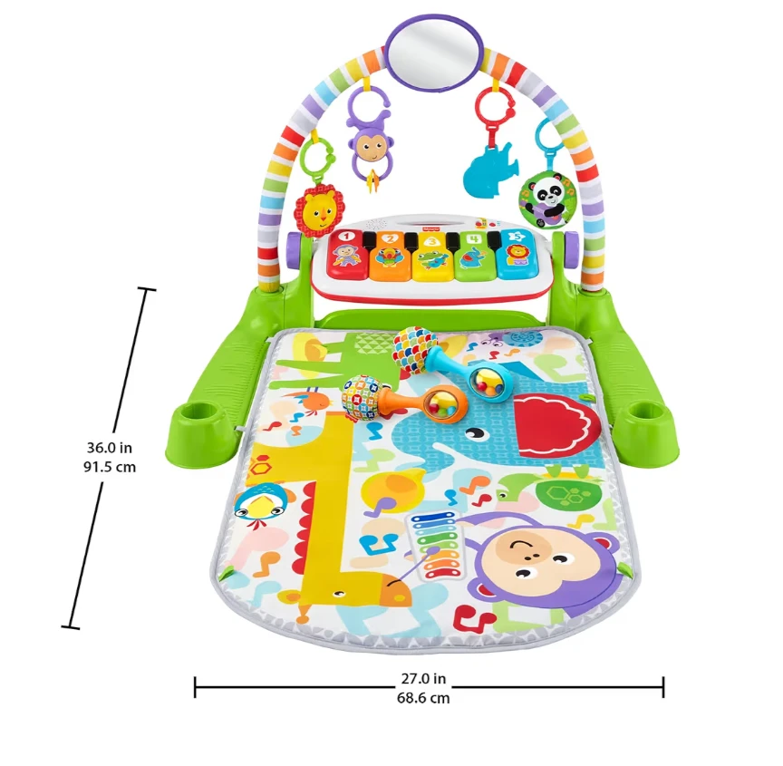 Fisher-Price Deluxe Kick & Play Piano Gym - photo 2