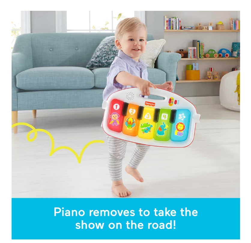 Fisher-Price Deluxe Kick & Play Piano Gym - photo 5