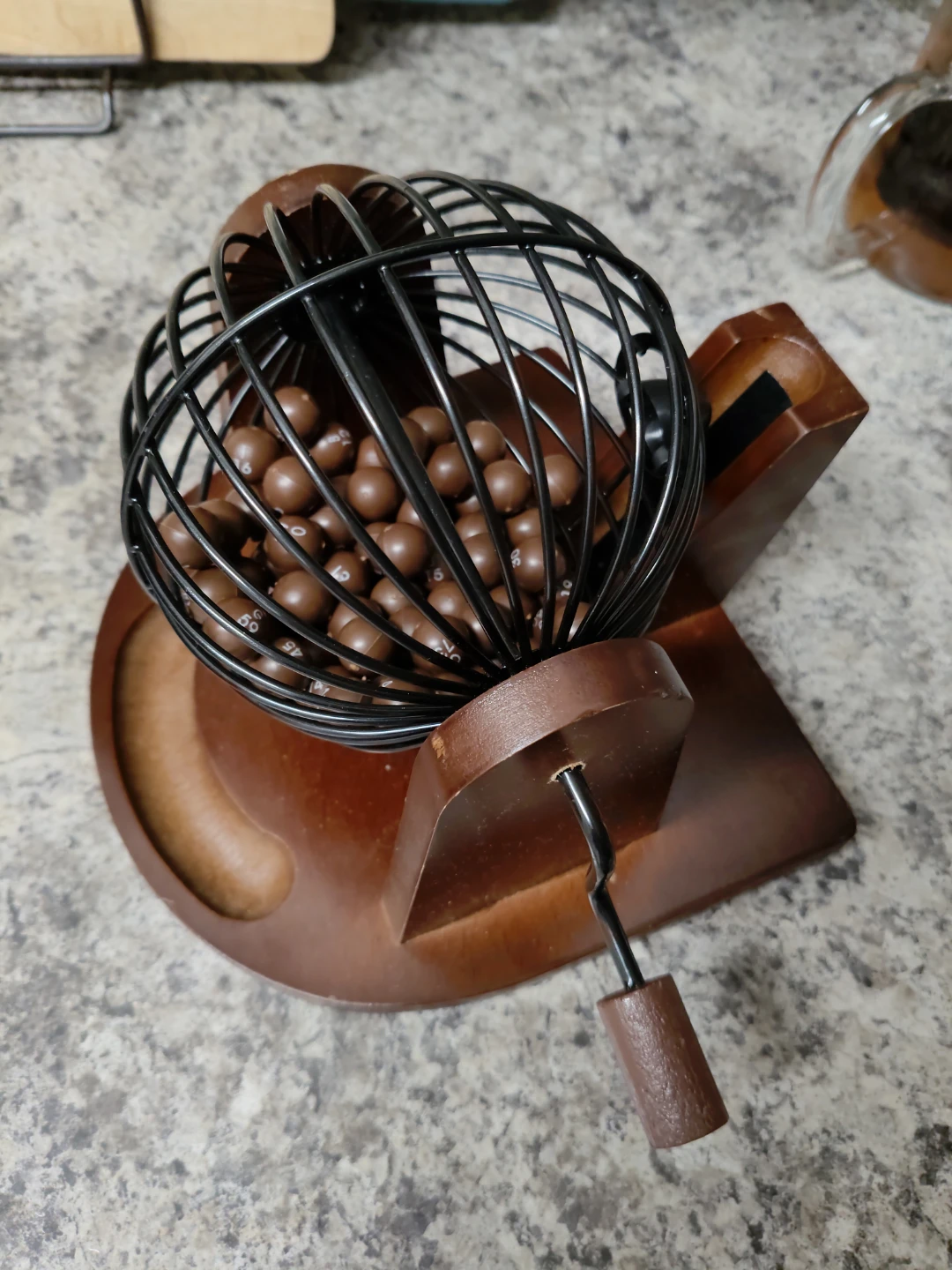 Bingo Cage with Balls