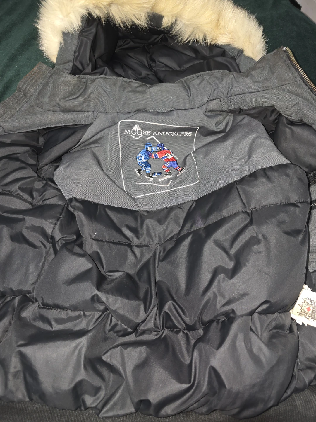Moose Knuckles Down Bomber Jacket - photo 3