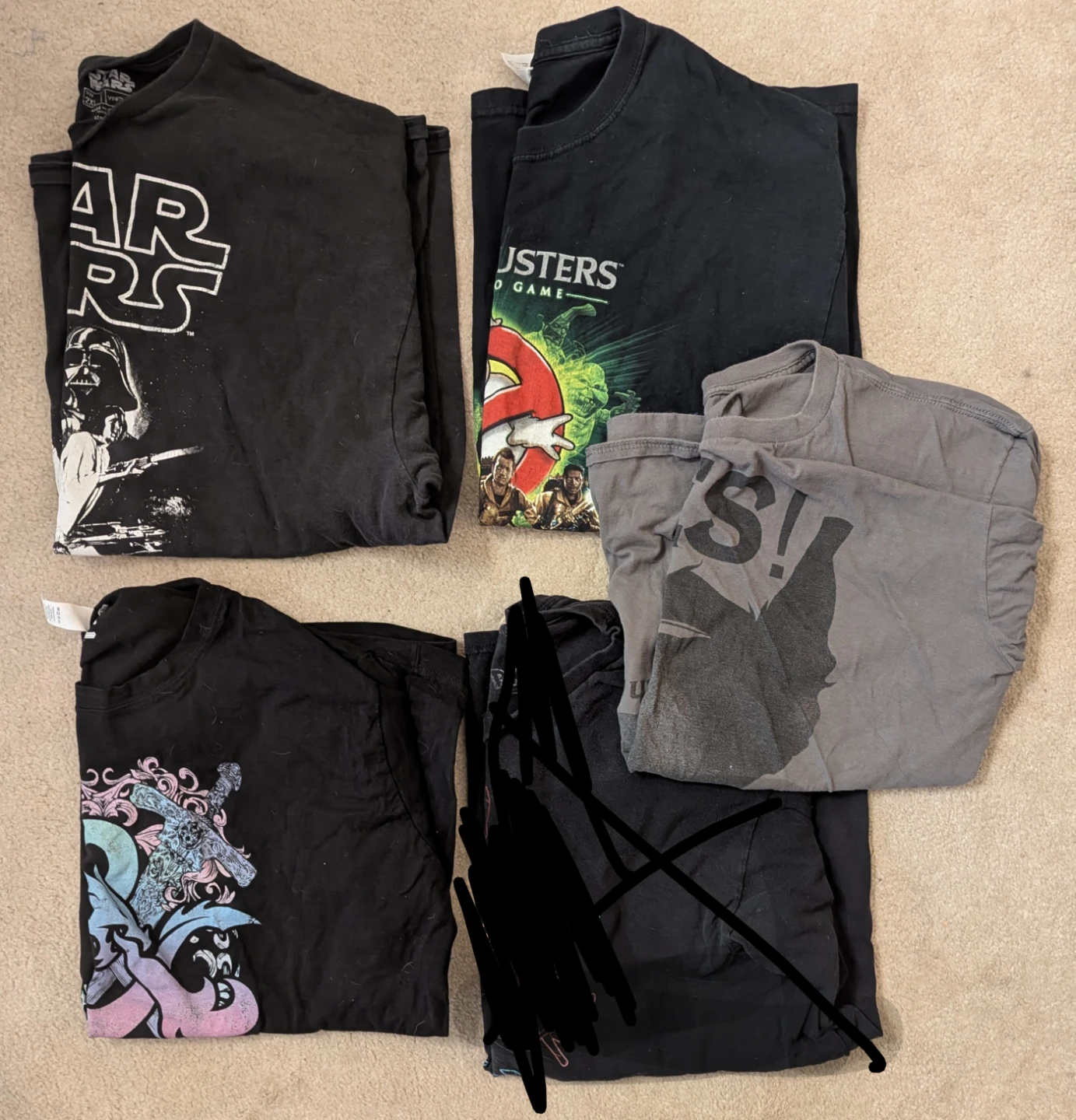 Lot of XL Men's Graphic T Shirts