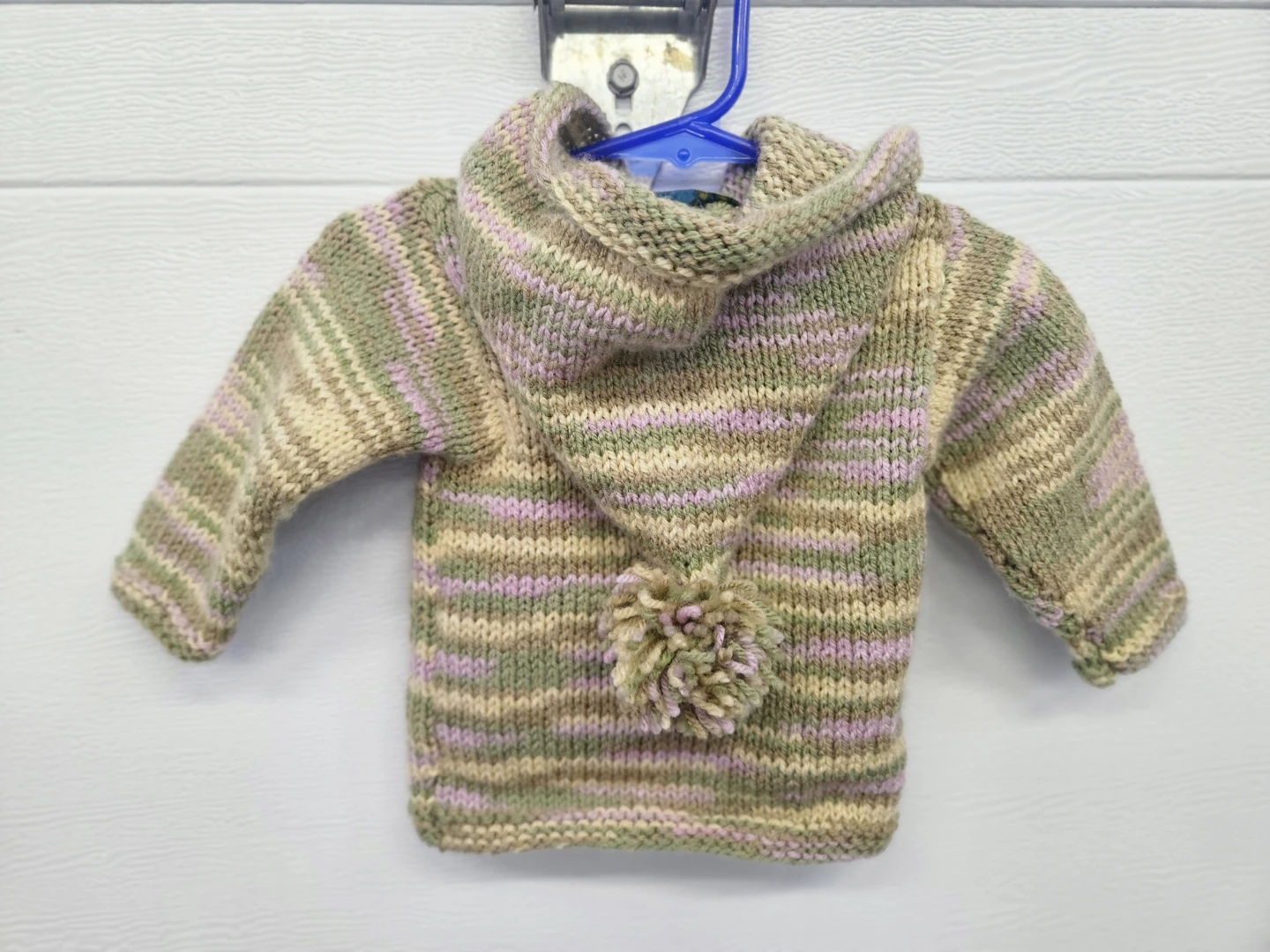 Indigo Baby Girls' Hooded Cardigan and Onsie - photo 3