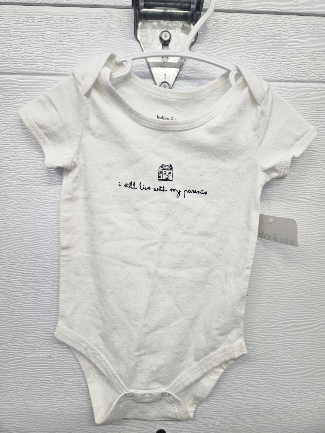 Indigo Baby Girls' Hooded Cardigan and Onsie - photo 4