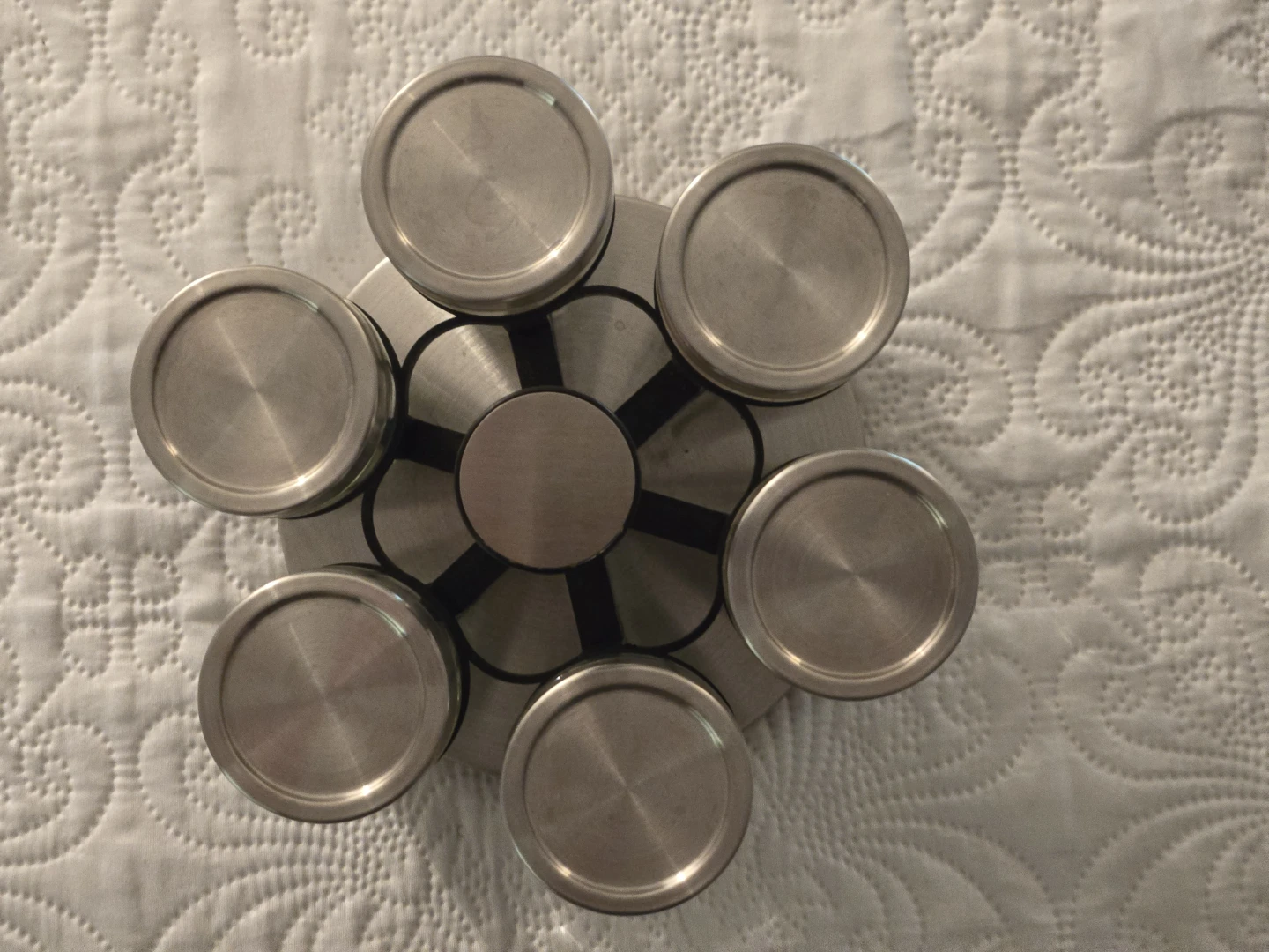 Rotating Spice Rack with 6 Jars - photo 2
