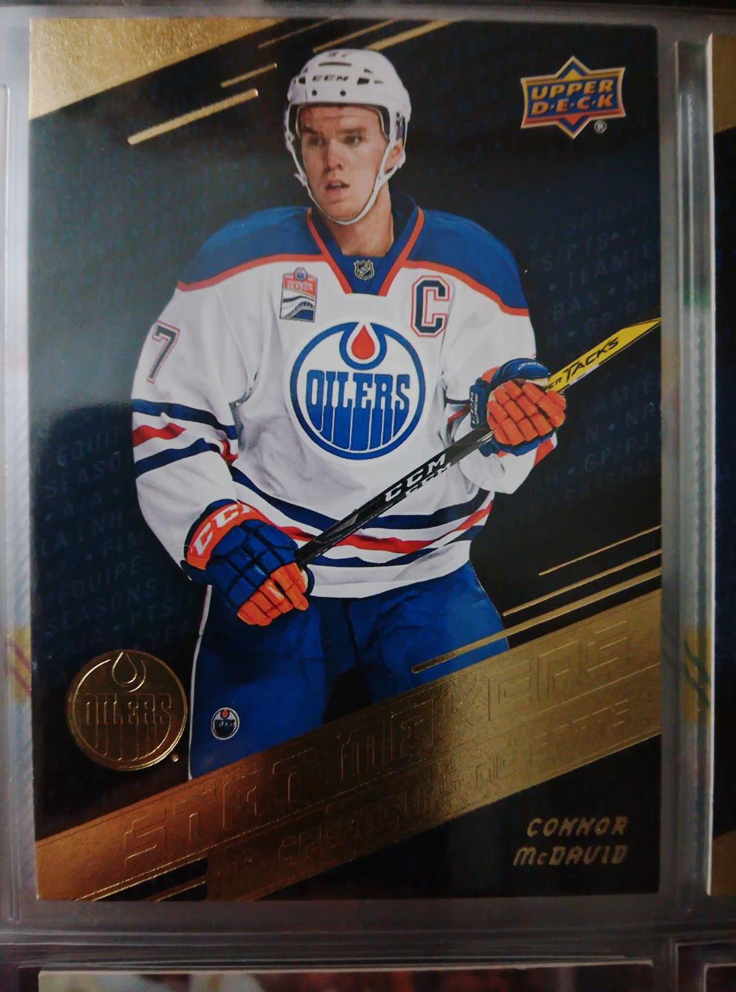 Connor McDavid 2017-2018 Tim Hortons Hockey Card - photo 2