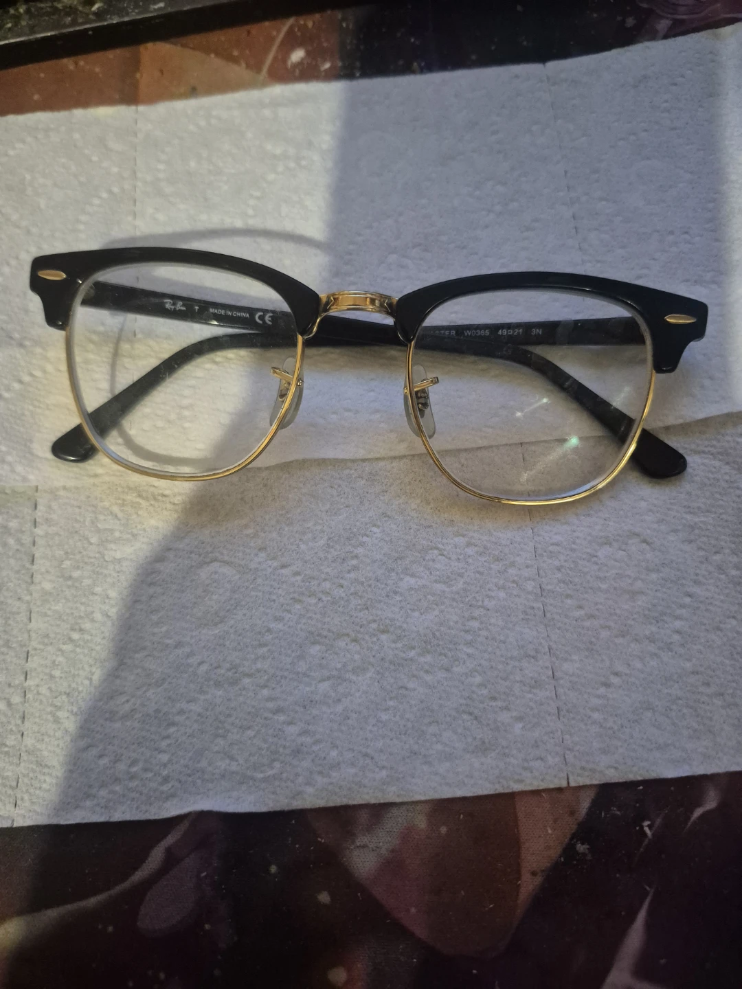 Ray-Ban Clubmaster  Black eyeglasses - photo 2