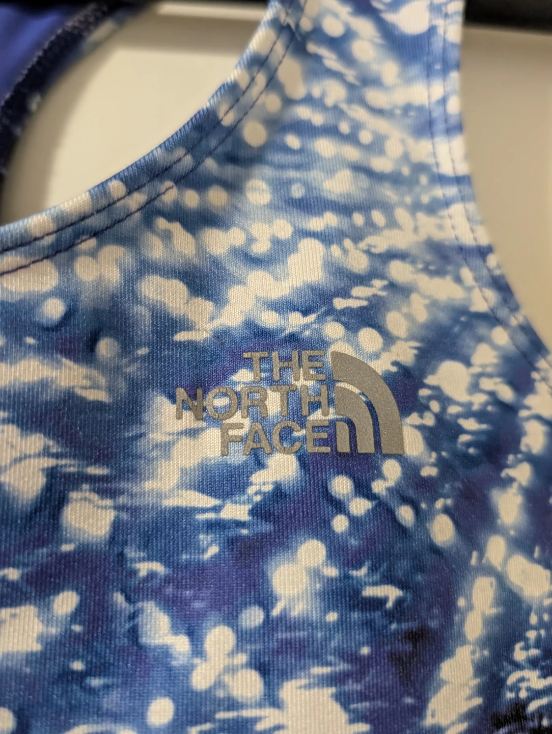 The North Face Blue Tie-Dye Sports Bra - photo 2