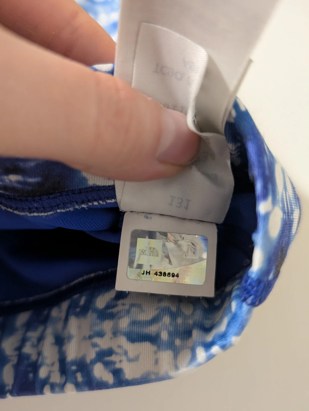 The North Face Blue Tie-Dye Sports Bra - photo 3