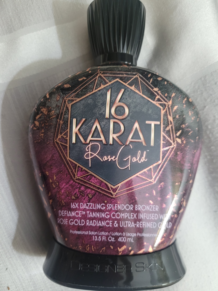 Designer Skin 16 Karat Rose Gold Bronzer Lotion