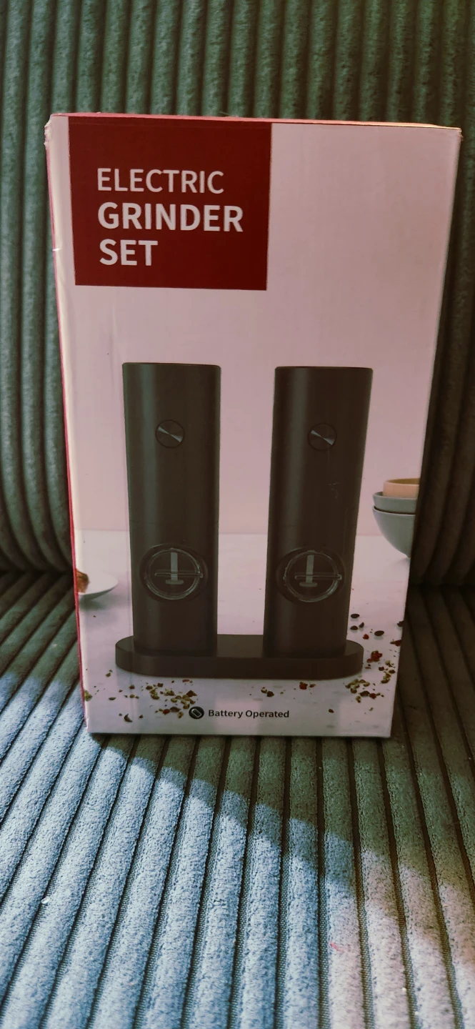 New Electrical Salt and Pepper grinder 🧡
