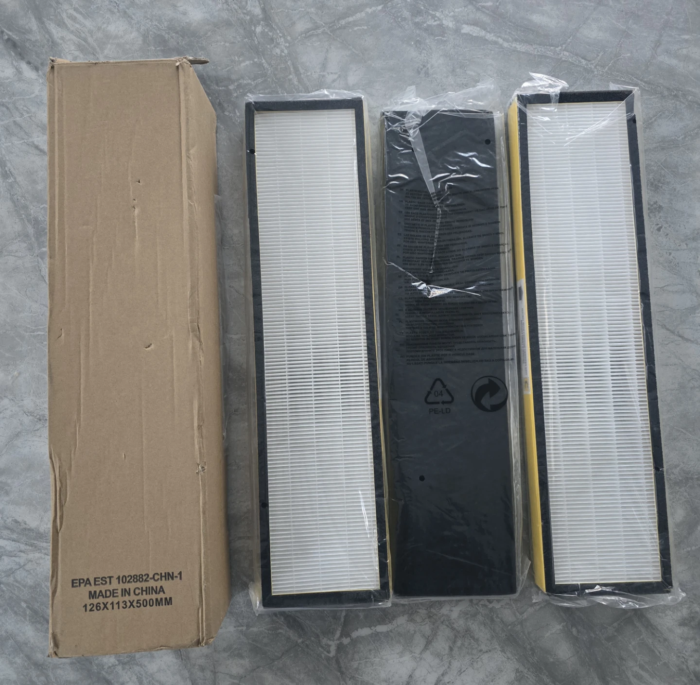 H13 True HEPA & Activated Carbon Filter Combo Pack - photo 4