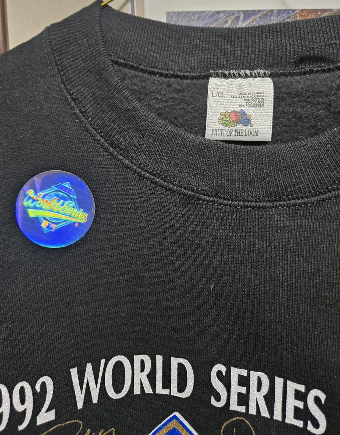 2 Toronto Blue Jays 1992 World Series Championship Sweatshirts - photo 4
