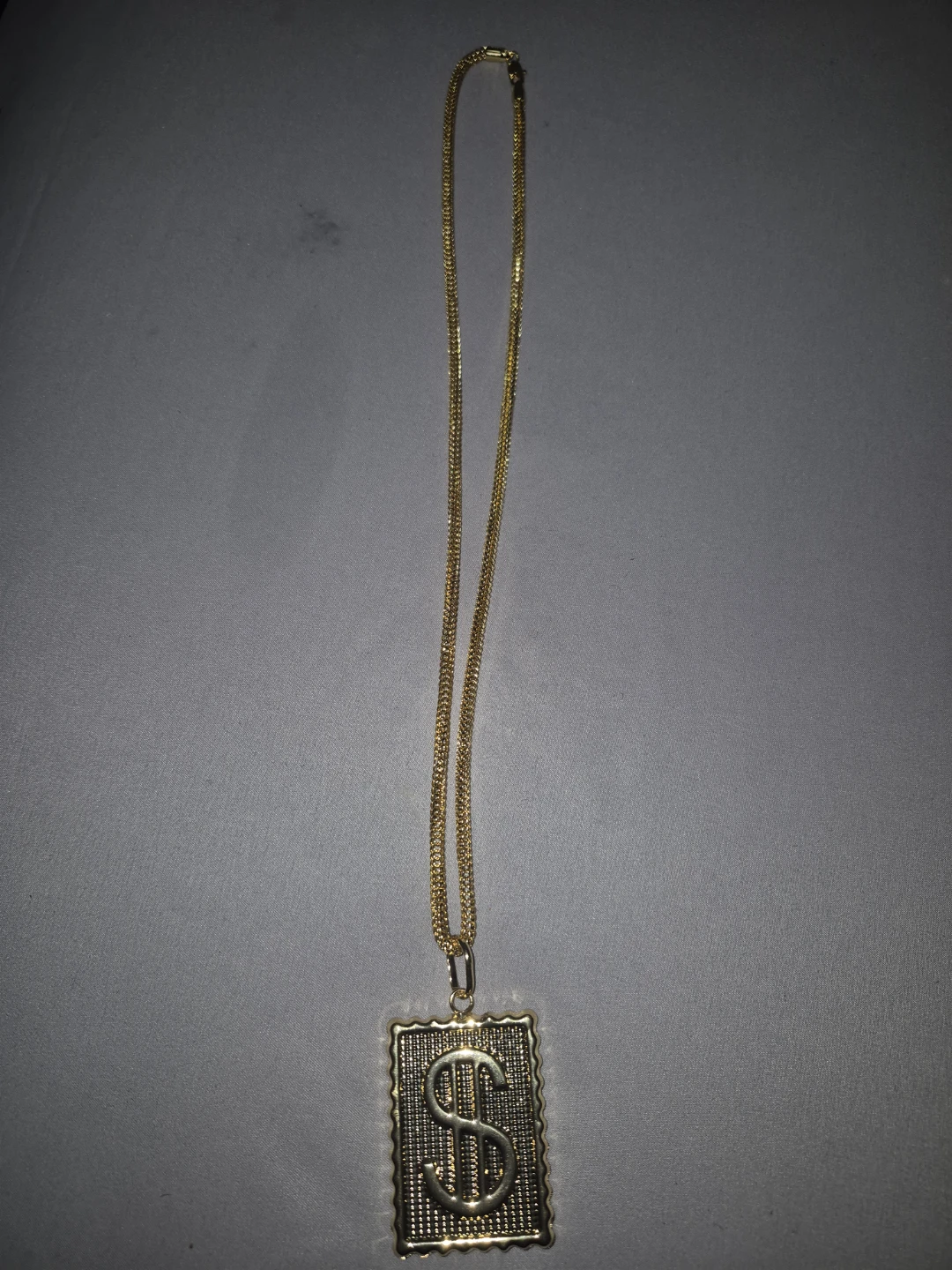 Gold Chain and Pendant Set with Diamond Ring - photo 2