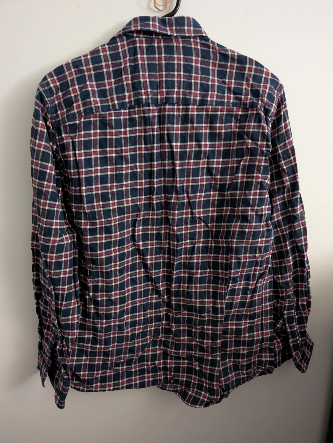 Men's Checkered Shirt Office Shirt Long Sleeves 100% cotton - photo 3