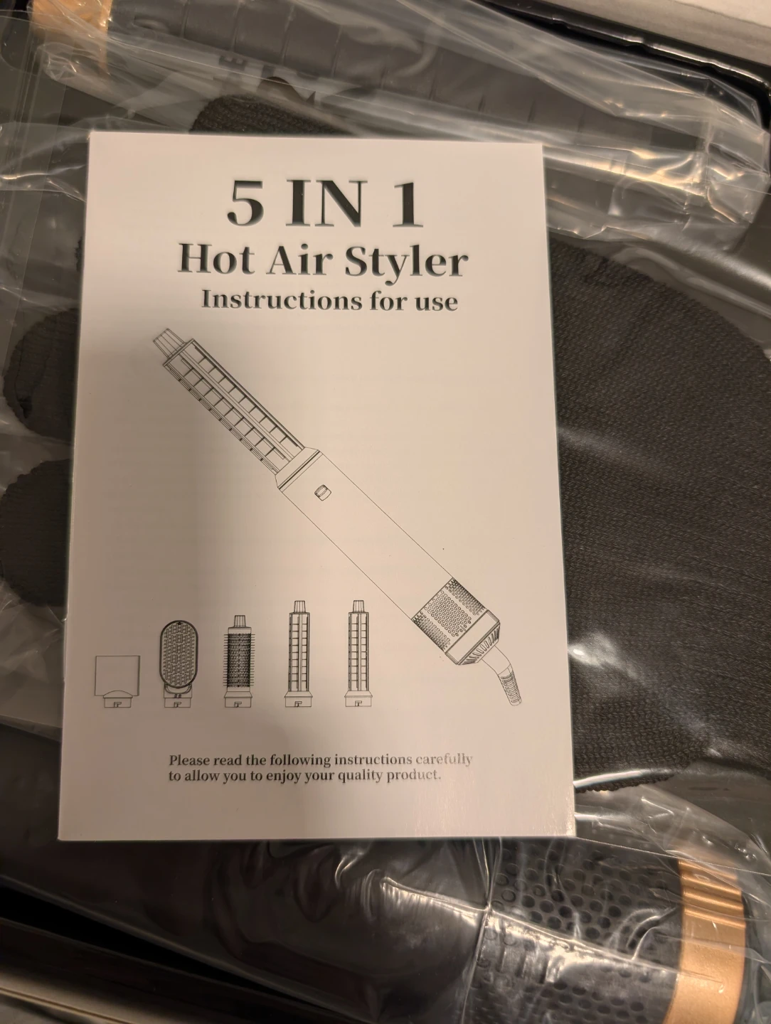 5 in 1 Styling Hot Air Comb - New in Box! - photo 5