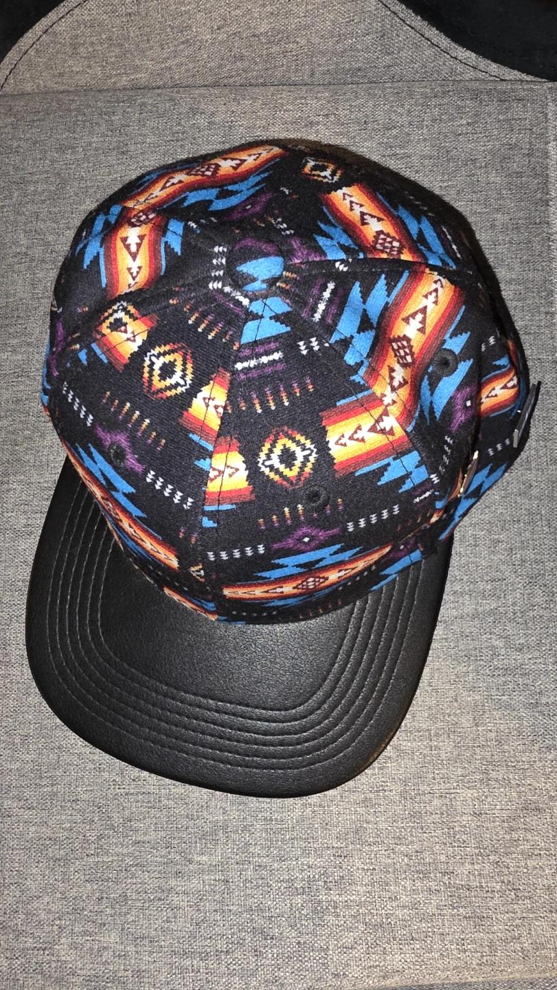 Patterned Snapback Hat - photo 2