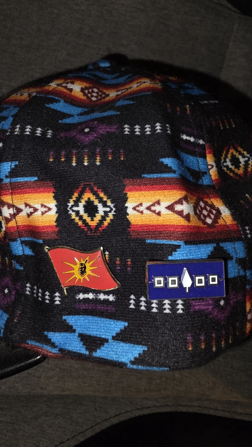 Patterned Snapback Hat - photo 3