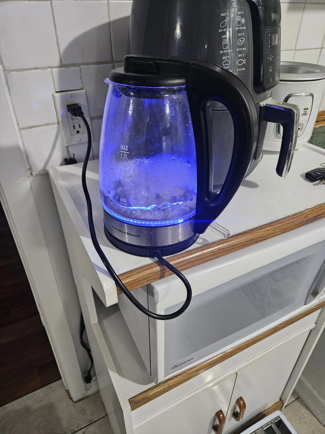 Hamilton Beach Glass Electric Kettle - 1.7L