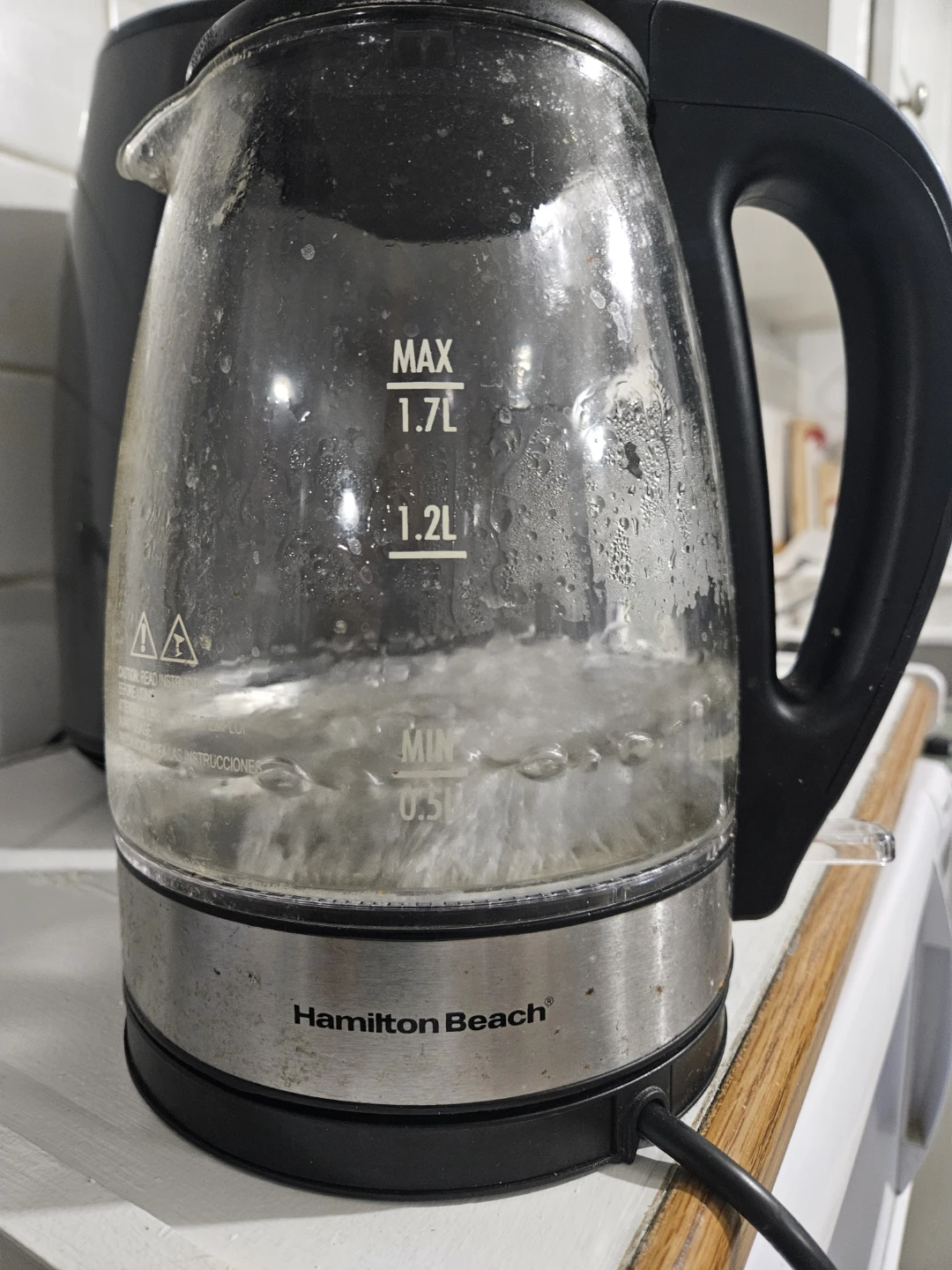 Hamilton Beach Glass Electric Kettle - 1.7L - photo 3