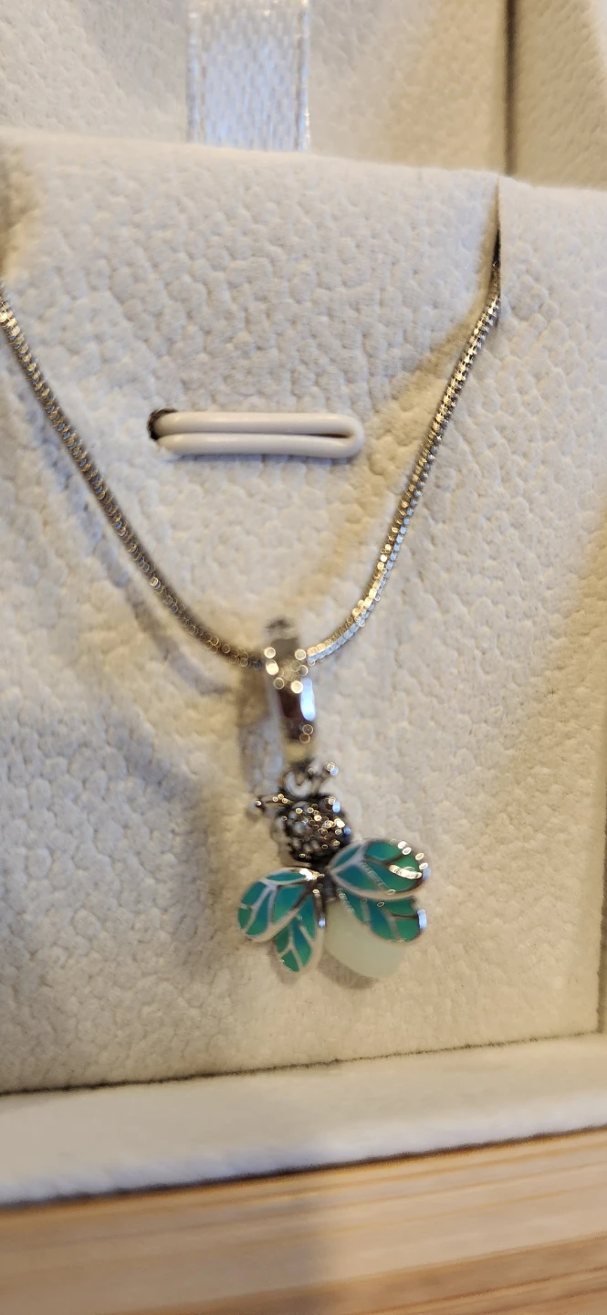 Necklace with Heart and Dragonfly Pendants - photo 4