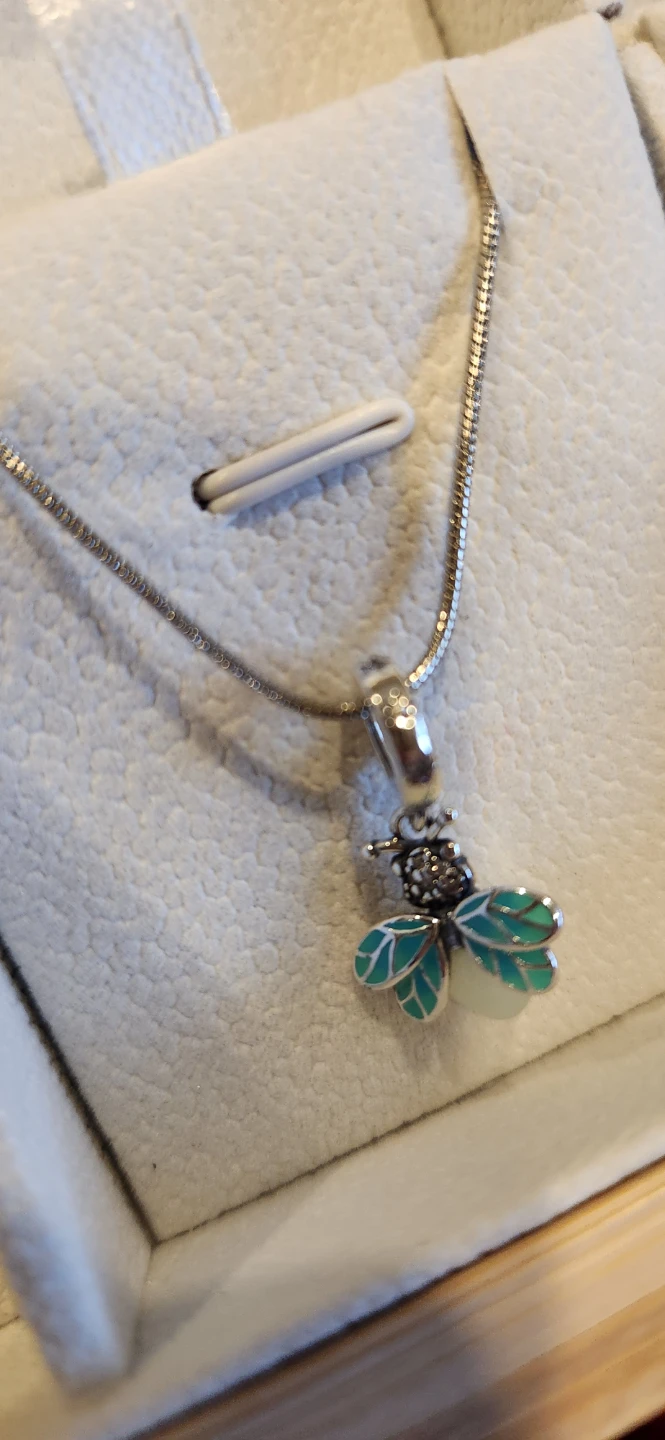 Necklace with Heart and Dragonfly Pendants - photo 5
