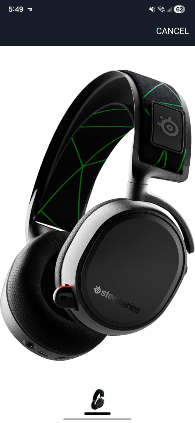 SteelSeries Arctis 9X Wireless Gaming Headset  with bluetooth
