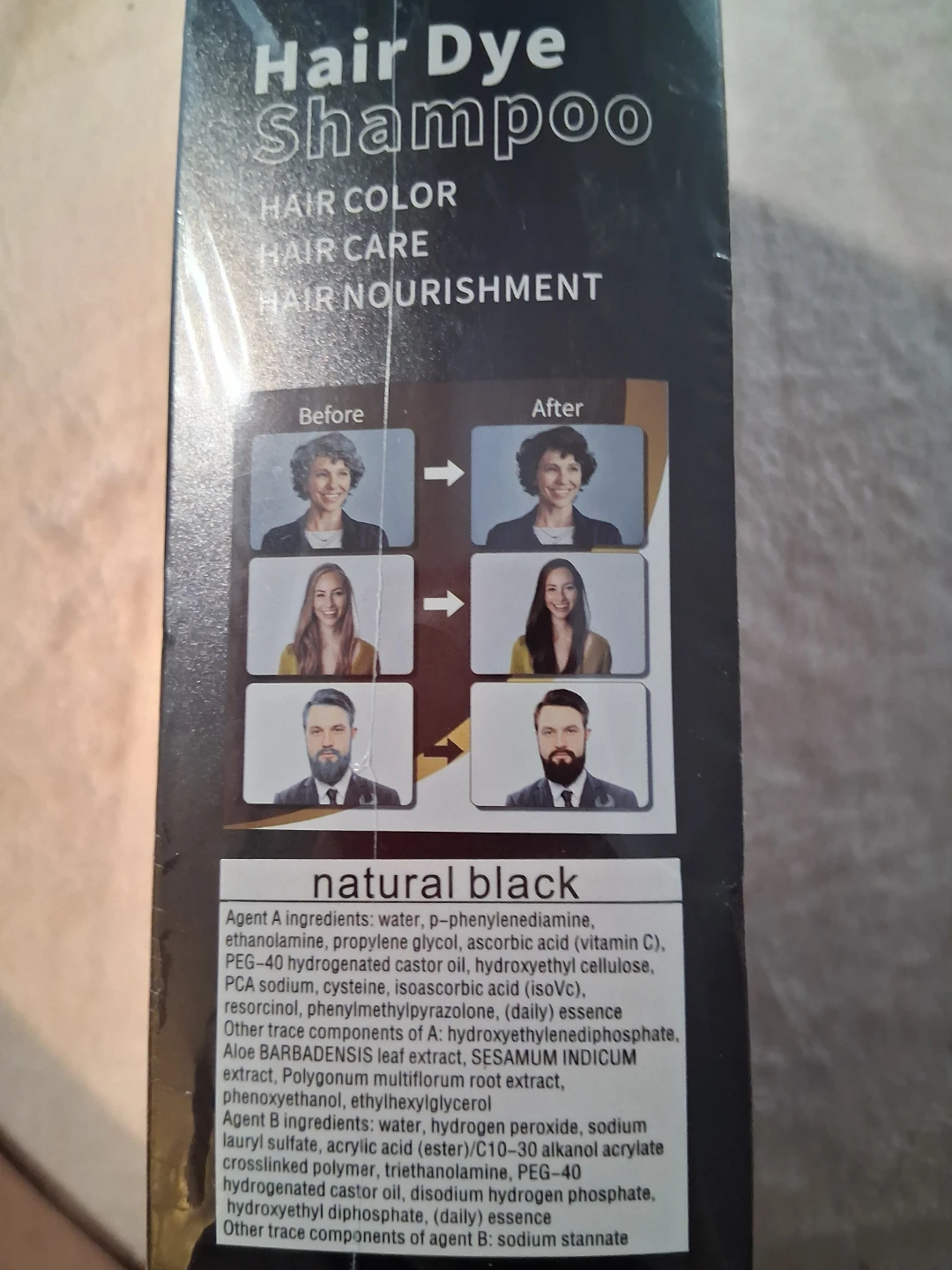 OKLYTE hair dye shampoo 3 in 1 - photo 2
