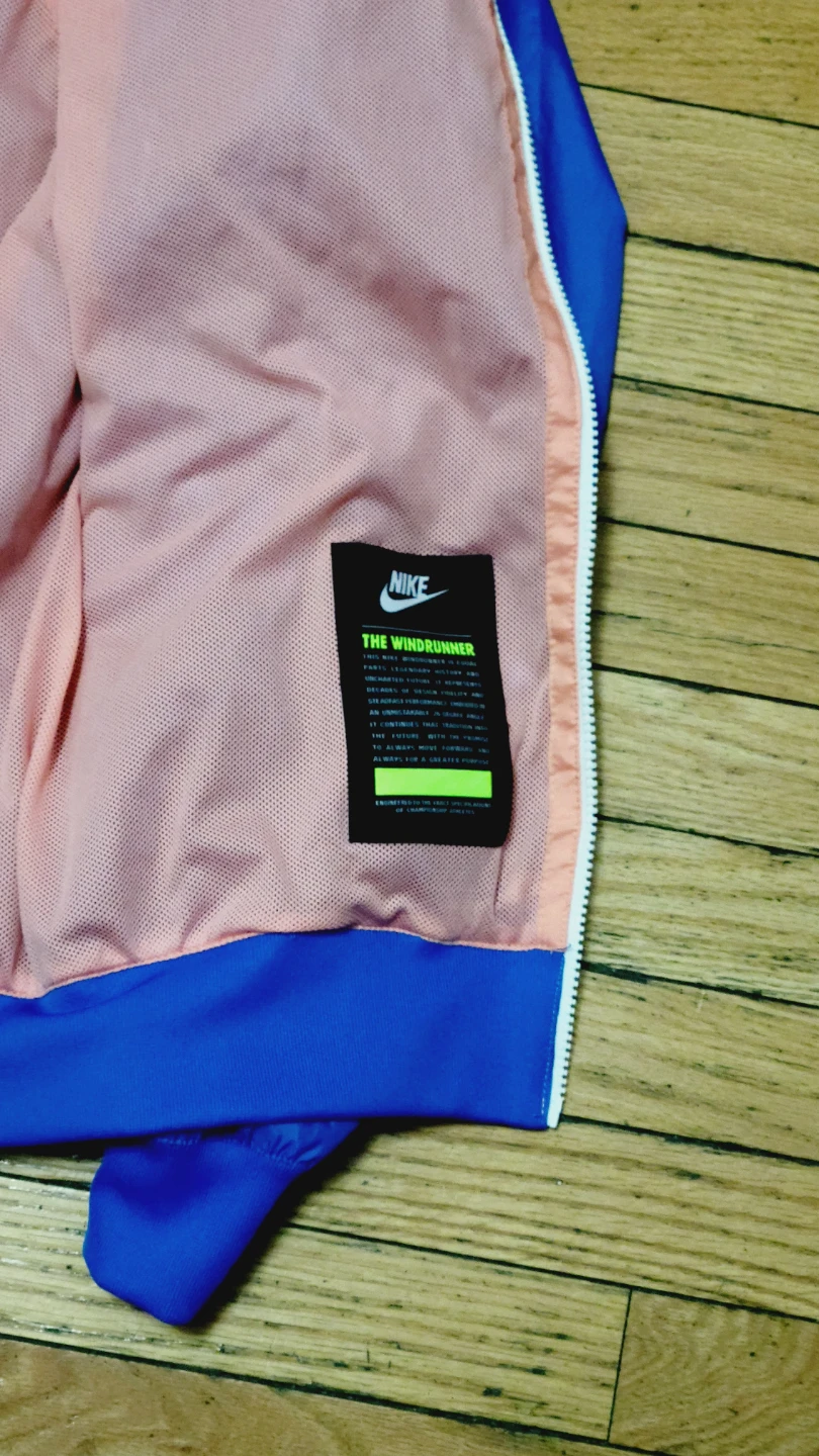 Nike The Windrunner Jacket TG/XL Pink Blue - photo 4